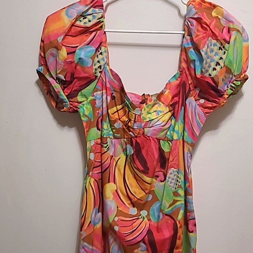 Farm Rio Fruit Dress Gem